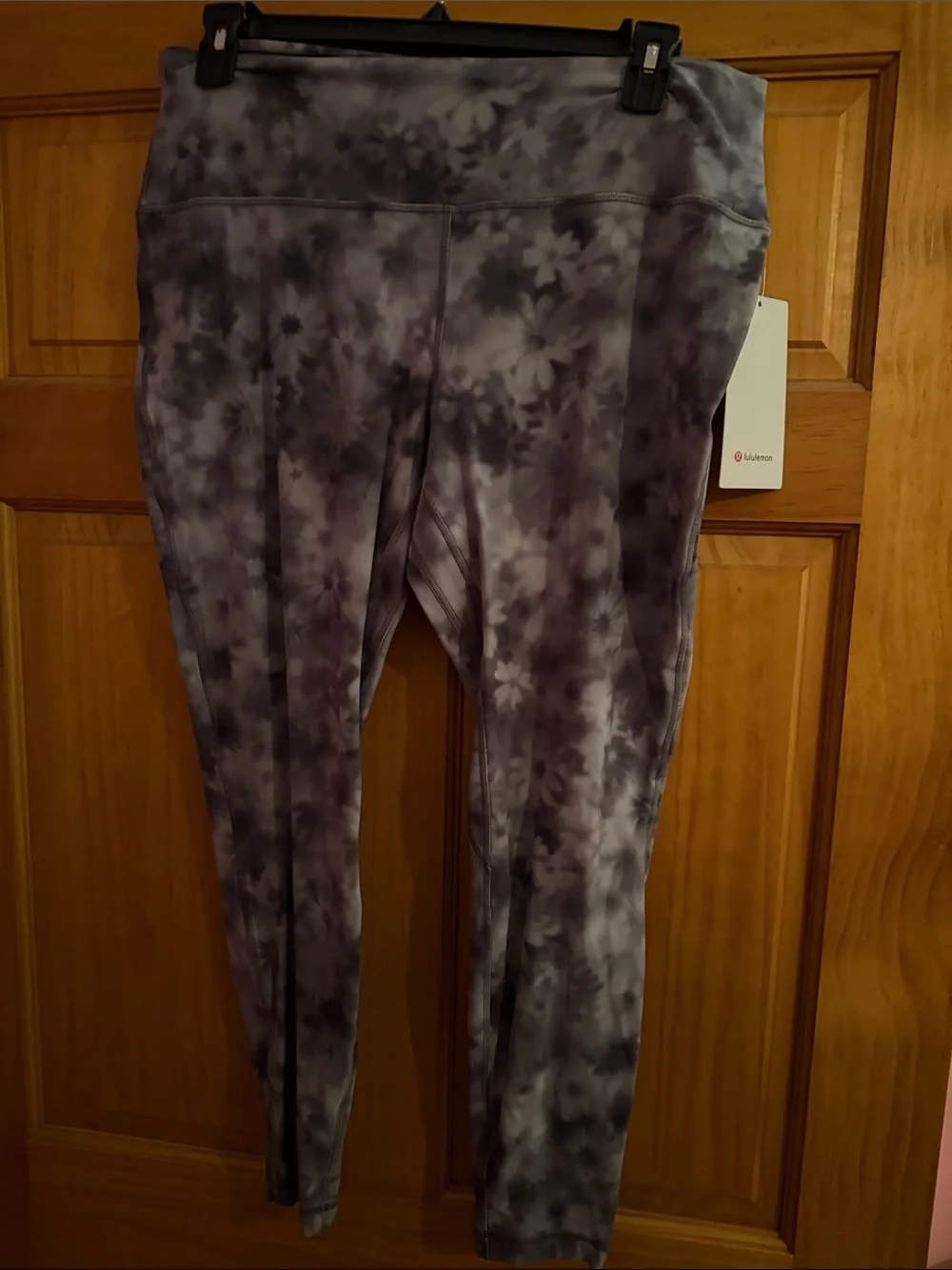 lululemon athletica Gray Tie-Dye Leggings